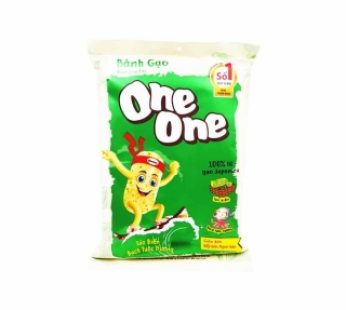 One One Rýžové Krekry s Příchutí Mořských Řas 104g
